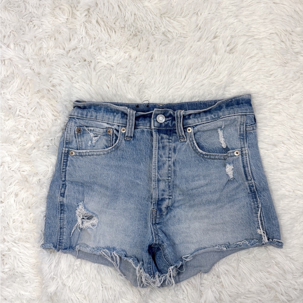 GAP denim short, cheeky high rise jean shorts